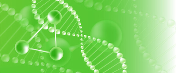 Hyaluronic acid and Niacinamide hair and skin solutions ad, green collagen serum drop with cosmetic advertising background ready to use, illustration vector.