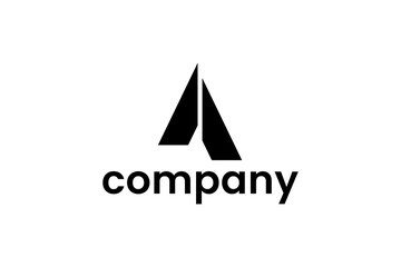 initial letter a arrow logo design, Up arrow finance logo icon, Arrowhead design for Archer Archery Outdoor Apparel Gear Hunter logo design