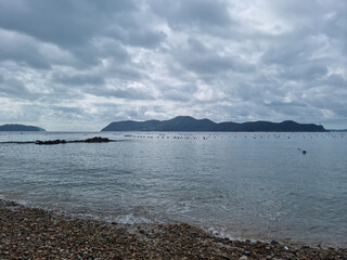 
This is the seascape of Ttangkkeut Village in Korea.