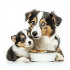 Fototapeta premium border collie puppy
