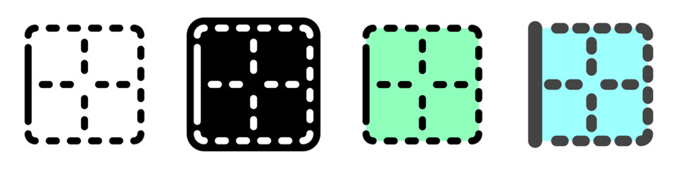 Editable left border vector icon. Part of a big icon set family. Perfect for web and app interfaces, presentations, infographics, etc