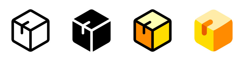 Editable package box vector icon. Part of a big icon set family. Perfect for web and app interfaces, presentations, infographics, etc