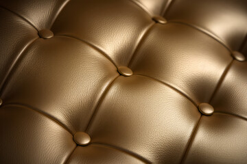 Naklejka premium Processed collage of furniture upholstery with deep diamond pattern and buttons texture