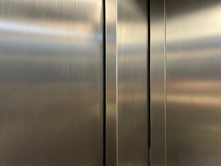 metal door handle, metal shiny texture with light