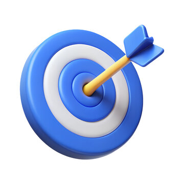 Target 3d rendering