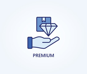  Premium vector, icon or logo sign symbol illustration 