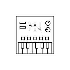 Keyboard instrument icon