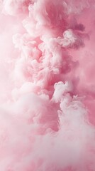 Fototapeta premium Pink smoke background with swirling texture