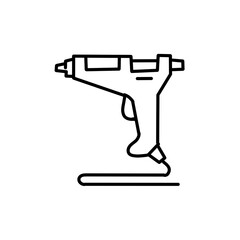 Hot glue gun icon