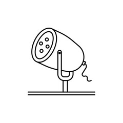 Stage parled light icon