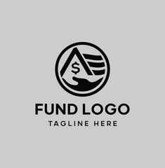 Finance, Invest , and Accounting Logo Concepts with vector Designs
