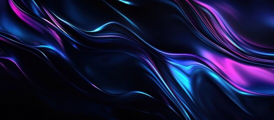 Fototapeta premium Abstract Blue and Purple Swirling Background