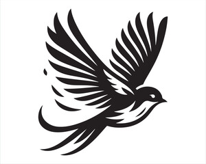 Obraz premium Graceful Soaring Bird – Symbol of Freedom