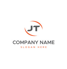 GT Letter Logo Design Template Vector
