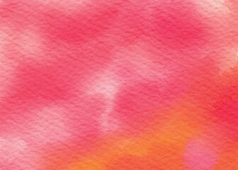 Abstract Gradient Red Watercolor Background