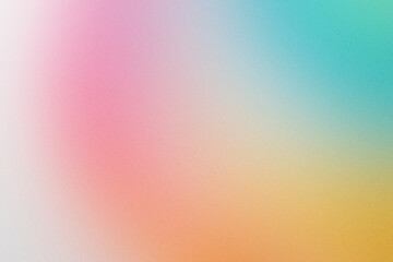 Retro grain noise texture background orange blue white yellow color gradient abstract web banner poster header design