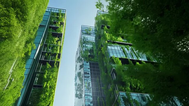 Green Skyscrapers, Sustainable City Architecture