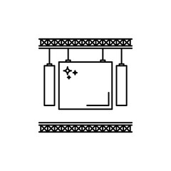 stage vieotron LED panel icon