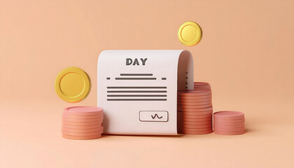 3D Finance Illustration