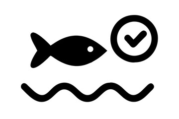 Sustainable fishery practices vector illustration of ocean conservation and marine life
