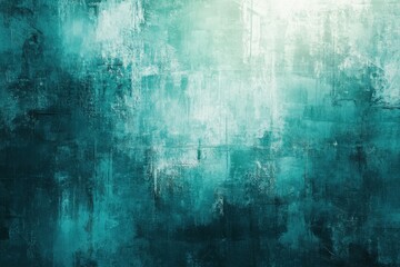 Obraz premium Turquoise Background. Abstract Modern Teal Texture for Futuristic Art Design