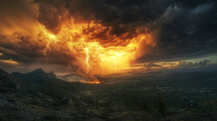 HD Nature Storm Background: Stunning High-Quality Stormy Skies and Weather Scenes