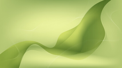 minimalist green gradient colorful background vector illustration