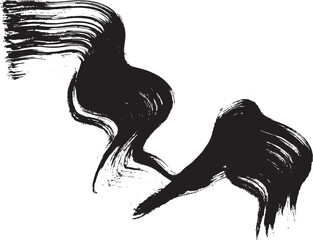 Dry Brush Grunge Wave Stroke Texture