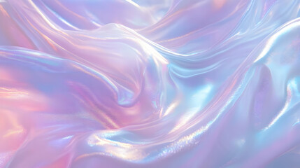 Obraz premium Iridescent Holographic Background a pastel lavender to maroon gradient