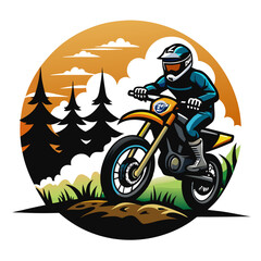 Image of environmental considerations of motorcycle racing.