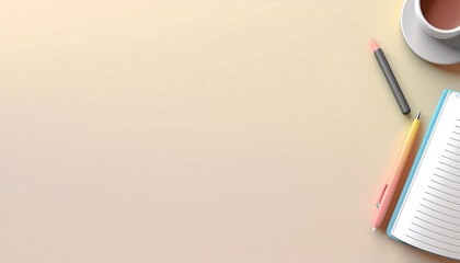 Simple and Elegant Study Space for Productivity