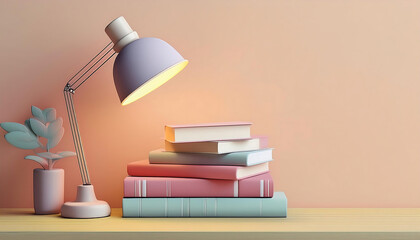 Simple and Elegant Study Space for Productivity