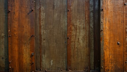 Weathered rusty metal texture showcasing industrial charm.