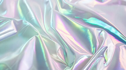 Iridescent Holographic Background a pastel platinum to forest green gradient