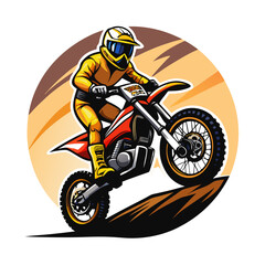 An image illustrating various skills needed to master motocross.