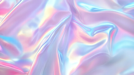 Iridescent Holographic Background a pastel mint to burgundy gradient