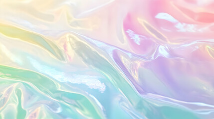 Iridescent Holographic Background a pastel obsidian to jade gradient