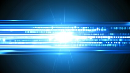 Abstract blue digital background.