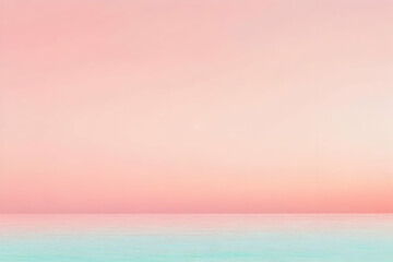 Fototapeta premium Gradient light seafoam to baby pink abstract background