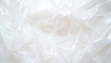 Obraz premium White fabric with soft folds and textures.