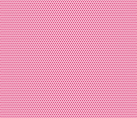 Hexagon background. Deep pink color on matching background. Hexagon bold mosaic cell with padding and inner solid cells. Small hexagon shapes. Seamless pattern. Tileable vector illustration.