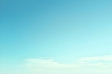 Gradient light cyan to light sky blue abstract background