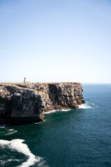 Dramatic Coastal Cliffs and Scenic Seascapes of Algarve, Portugal