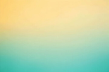 Gradient light teal to light yellow abstract background