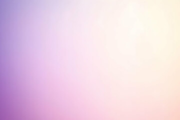 Gradient cream to soft lilac abstract background