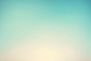 Obraz premium Gradient ivory to light seafoam abstract background