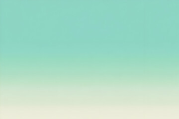 Gradient light teal to light green abstract background