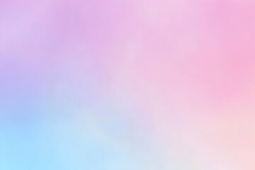 Gradient light sky blue to pale pink abstract background