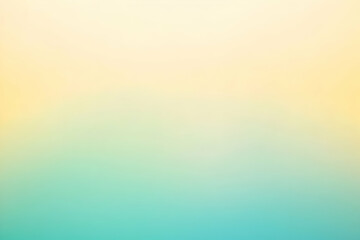 Gradient light yellow to light seafoam abstract background