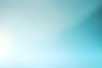 Gradient light silver to light cyan abstract background